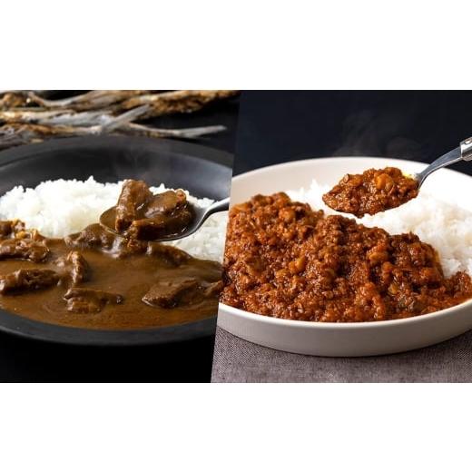 ふるさと納税 加工品等 レトルト 長崎県 佐世保市 E449[定期便]長崎和牛とあごだしのカレー・長崎和牛切り落としのミンチと玉ねぎのカレー甘口 12ヵ月お届け…