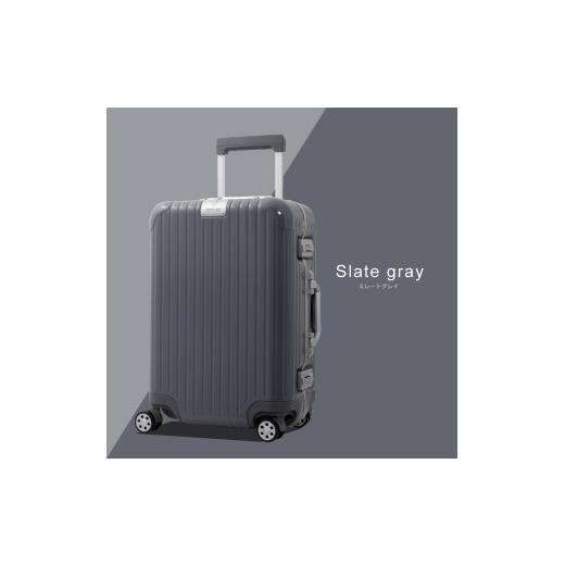 ふるさと納税 カバン 長崎県 佐世保市 G593 DL-2823スーツケースSスレートグレイ キャリーケース キャリーバッグ カバン バッグ キャリー かばん