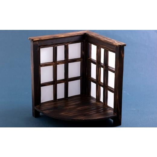 ふるさと納税 木工品・竹工品 長崎県 佐世保市 G621 佐世保産杉間伐材飾り棚(1段)