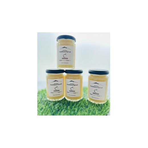 ふるさと納税 缶詰・瓶詰 長野県 中野市 イナカノ フルーツバタースプレッド りんごバター 140g×4本セット 信州中野 1625367