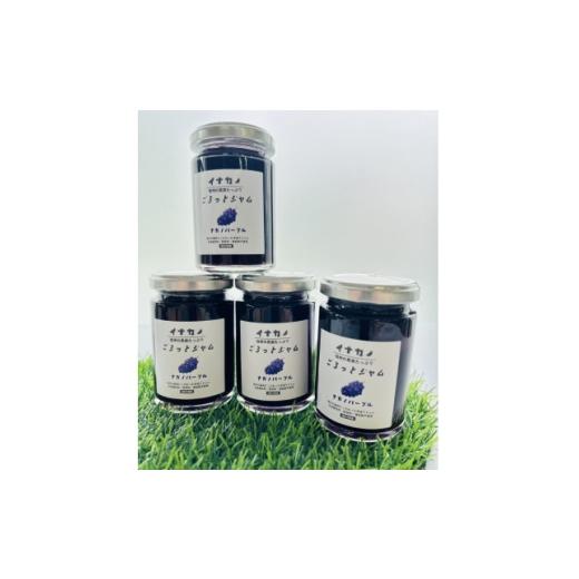 ふるさと納税 ジャム 長野県 中野市 イナカノ ごろっとジャム ナガノパープル 140g×4本セット 信州中野 1625408