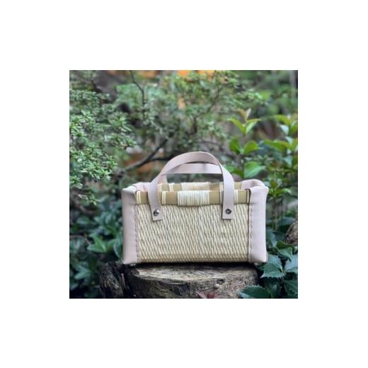 ふるさと納税 木工品・竹工品 兵庫県 豊岡市 伝統工芸品 KORI ANRI JAPAN「YANAGI no KAGOBAG」柳行李 / 豊岡杞柳細工 100年持つ収納 ハンドメイド 豊岡鞄の…