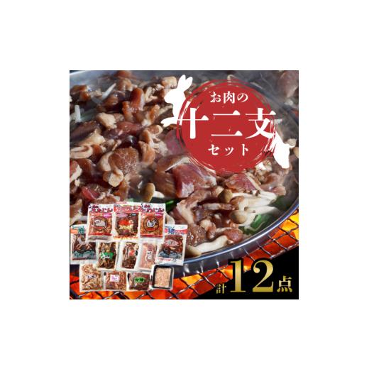 ふるさと納税 肉 長野県 飯田市 お肉 の 十二支 セット | ジビエ 肉 にく ジンギス 猪 イノシシ 鹿 シカ 熊 羊 豚 鶏 山羊 馬 キジ 味付 味付け肉 縁起物 便利…