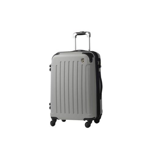 ふるさと納税 カバン 長崎県 佐世保市 G627 FK1037-1スーツケースMライトシルバー(FK1037-1_24lisi) キャリーバッグ カバン バッグ キャリー かばん キャリー…