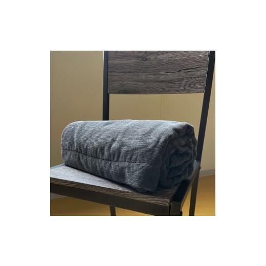 ふるさと納税 家具 インテリア・寝具・収納 和歌山県 橋本市 活生綿ハーフケット グレー 1182881