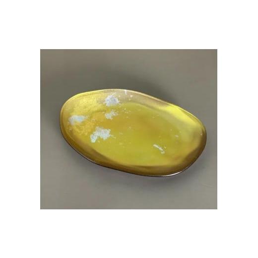 ふるさと納税 陶磁器・漆器・ガラス 和歌山県 海南市 ビーンズ型小皿 パールゴールド(金箔) パールゴールド(金箔)