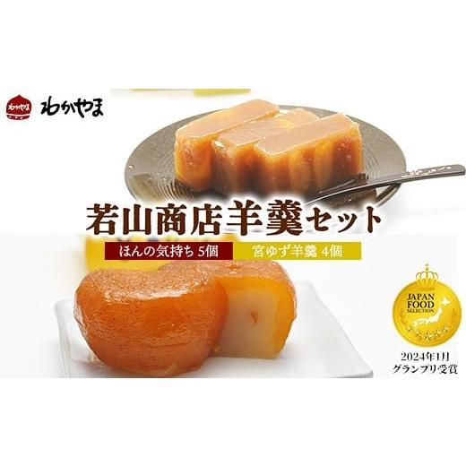 ふるさと納税 菓子 羊羹 栃木県 宇都宮市 グランプリ受賞若山商店羊羹セット(第71回「ジャパン・フード・セレクション」グランプリ受賞 2024年1月) 離島への…