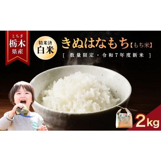 ふるさと納税 米 コシヒカリ 栃木県 矢板市 きぬはなもち(もち米) 2kg | お米 米 もち米 ミルキークイーン きぬはなもち とちぎの星 コシヒカリ こしひかり 美…
