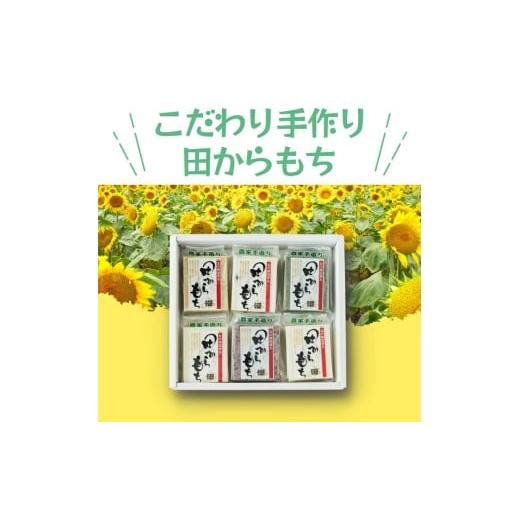 ふるさと納税 米・パン 餅 北海道 北竜町 田からもちAセット きなこ付き / 餅 おもち 北海道 北海道米 sun111-set-aAA