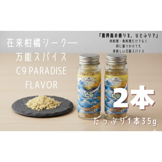 ふるさと納税 調味料・油 鹿児島県 喜界町 C9 PARADISE FLAVOR 万能スパイス (35g×2本)
