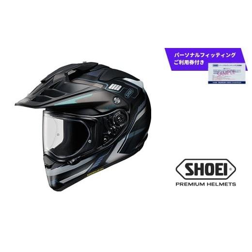 ふるさと納税 スポーツ・アウトドア 岩手県 一関市 SHOEI ヘルメット「HORNET ADV INVIGORATE TC-5 (BLACK/SILVER) マットカラー」Lサイズ パーソナルフィッ…