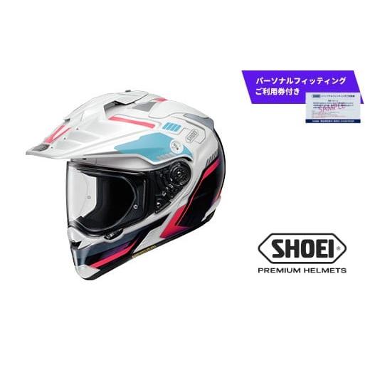 ふるさと納税 スポーツ・アウトドア 岩手県 一関市 SHOEI ヘルメット「HORNET ADV INVIGORATE TC-7 (PINK/WHITE)」XXLサイズ パーソナルフィッティングご利用…