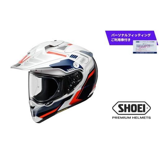 ふるさと納税 スポーツ・アウトドア 岩手県 一関市 SHOEI ヘルメット「HORNET ADV INVIGORATE TC-10 (RED/BLUE)」XXLサイズ パーソナルフィッティングご利用…