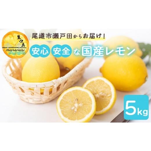 ふるさと納税 みかん・柑橘類 レモン 広島県 尾道市 尾道市瀬戸田からの安心安全な国産レモン 5キロ