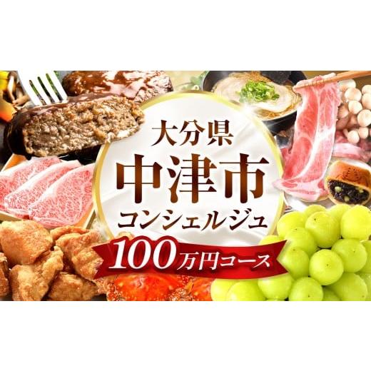 ふるさと納税 自治体にお任せ 大分県 中津市 中津市コンシェルジュプラン 100万円コース | コンシェルジュ プラン おまかせ サポート グルメ 特産品 食品 肉 …