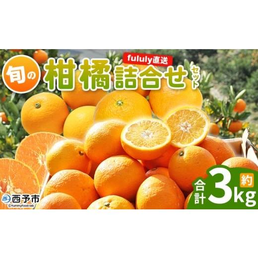 ふるさと納税 みかん・柑橘類 愛媛県 西予市 fululy直送 柑橘詰合せセット 約3kg 詰め合わせ 旬 食べ比べ おまかせ 果物 フルーツ 蜜柑 ポンカン 伊予柑 せと…