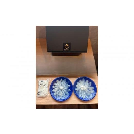 ふるさと納税 フグ 大阪府 堺市 大阪産トラフグ「ふぐの神」てっさ(2人前)セット(てっさ50g、湯引き70g)