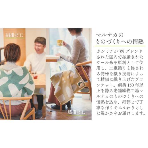 ふるさと納税 タオル・寝具 毛布 埼玉県 飯能市 マルナカヴィルッティ　ヴオリ柄　ミディアムサイズ（ブラウン） HNNAU009_4