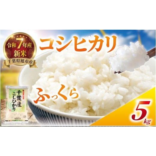 ふるさと納税 米 コシヒカリ 千葉県 旭市 令和7年産 新米 米 コシヒカリ 5kg 最短7営業日以内発送 精米 白米 新米5kg 7年産 お米 ご飯 こめ おこめ コメ ライ…