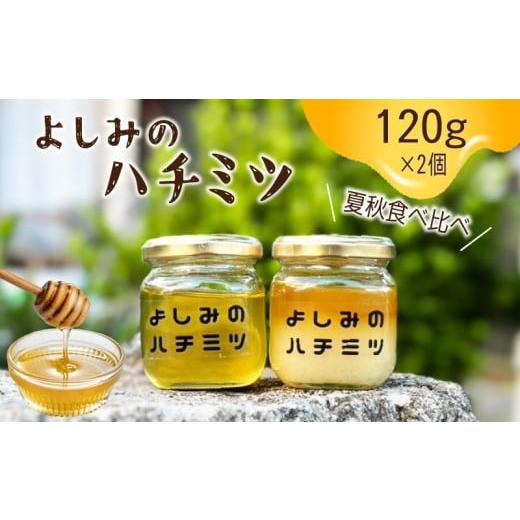 ふるさと納税 加工品等 はちみつ 山口県 下関市 よしみのハチミツ 夏秋食べ比べ 120g×2本 ハチミツ はちみつ 蜂蜜 国産 下関産 無添加 非加熱 はちみつ HONE…