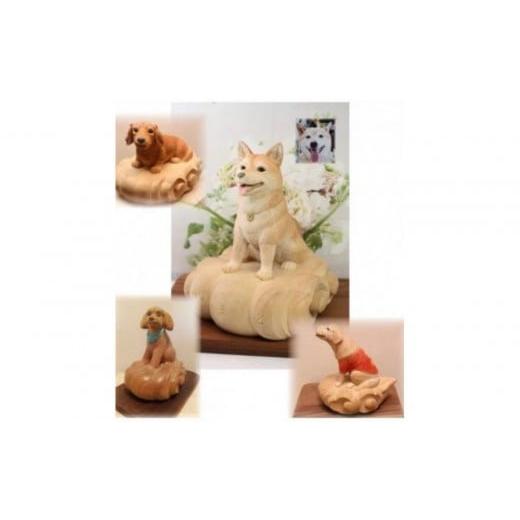 ふるさと納税 木工品・竹工品 富山県 南砺市 木彫 メモリアル ペット オーダーメイド