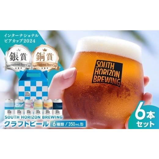ふるさと納税 ビール 地ビール 高知県 高知市 SOUTH HORIZON BREWING クラフトビール (350mL缶) 飲み比べ6本セット (6種類)/高知地ビール クラフトビール 麦…