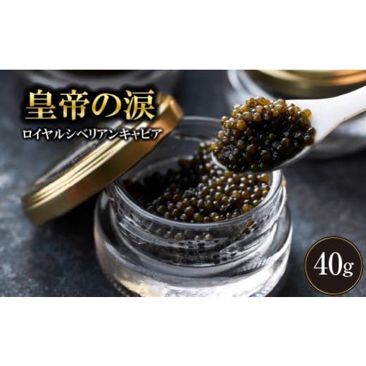 ふるさと納税 魚貝類 キャビア 宮崎県 小林市 純国産キャビア ロイヤルシベリアンキャビア 40g 皇帝の涙 国産 チョウザメ 魚卵 宮崎県