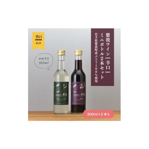 ふるさと納税 ワイン 白ワイン 岩手県 - 自園自醸ワイン紫波 辛口ワイン ミニボトル2本セット 1688295