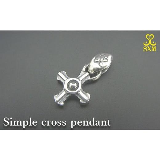 ふるさと納税 アクセサリー ペンダント 茨城県 常総市 Simple cross pendant