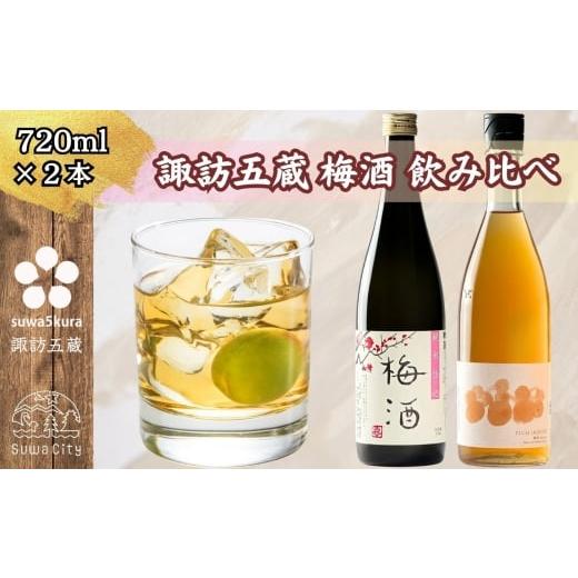ふるさと納税 お酒 リキュール 長野県 諏訪市 諏訪五蔵 梅酒 リキュール 飲み比べ セット 720ml×2本 横笛 「純米仕込み 梅酒」 真澄 「梅酒」 信州 梅酒 酒 …