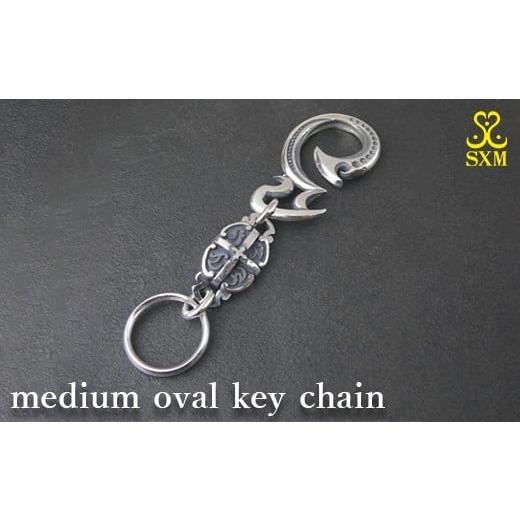 ふるさと納税 アクセサリー 茨城県 常総市 medium oval key chain