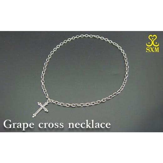 ふるさと納税 アクセサリー ネックレス 茨城県 常総市 Grape cross necklace