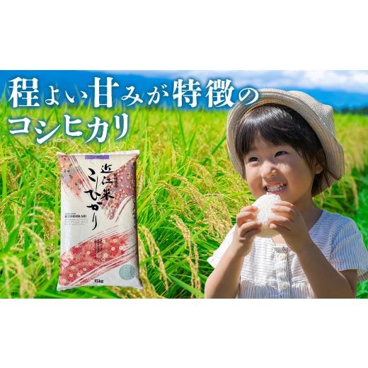 ふるさと納税 玄米 滋賀県 甲賀市  令和7年産 近江米コシヒカリ玄米30kgの画像