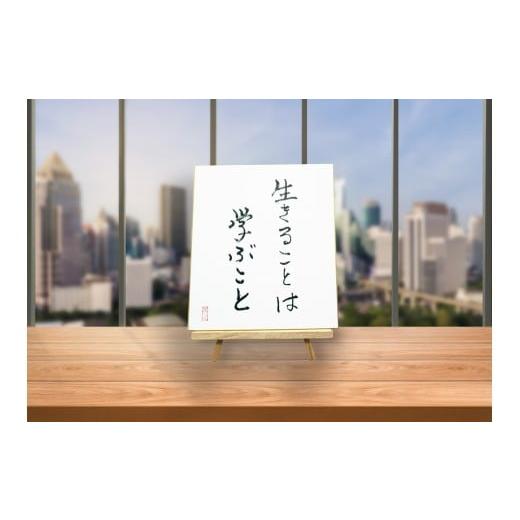 ふるさと納税 雑貨・日用品 大阪府 守口市 オールケアサイン色紙 生きることは学ぶこと 2445