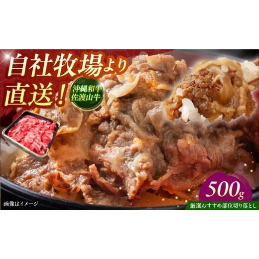 ふるさと納税 牛肉 焼肉・バーベキュー 沖縄県 沖縄市 通常納期 厳選 おすすめ部位 沖縄和牛 佐渡山牛 切り落とし 500g 牛肉 焼肉 焼き肉 和牛 赤身 沖縄市 …