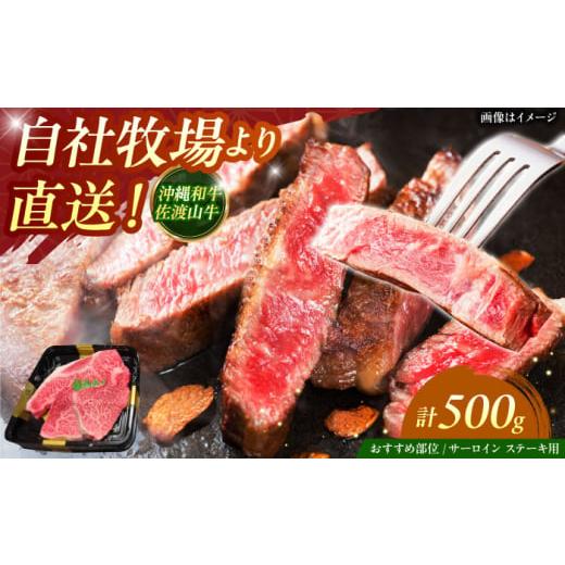 ふるさと納税 牛肉 ステーキ 沖縄県 沖縄市 通常納期 数量限定 沖縄和牛 佐渡山牛 サーロイン&希少部位 ステーキ肉 500g 牛肉 和牛 サーロインステーキ 焼肉…