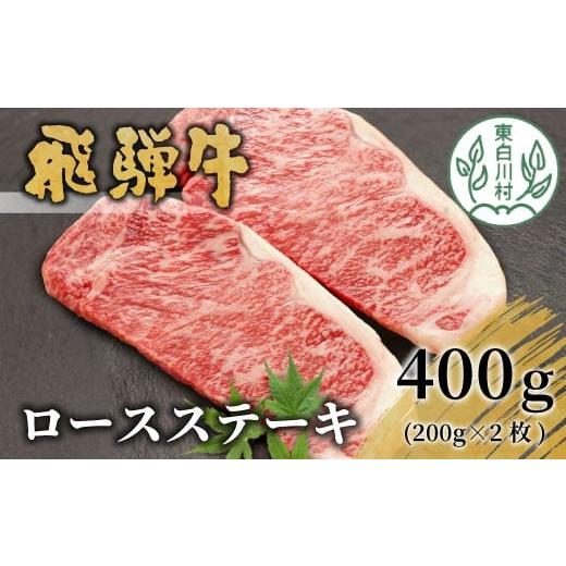 ふるさと納税 牛肉 ロース 岐阜県 東白川村 3月発送 飛騨牛 ロースステーキ 400g 200g×2枚 牛肉 和牛 肉 ロース ステーキ 東白川村 岐阜 贅沢 霜降り 養老ミ…