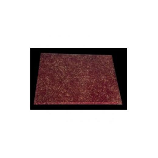 ふるさと納税 陶磁器・漆器・ガラス 和歌山県 高野町 木製 ランチョンマット 乱糸(マット仕上げ)赤溜[NF62] 赤溜