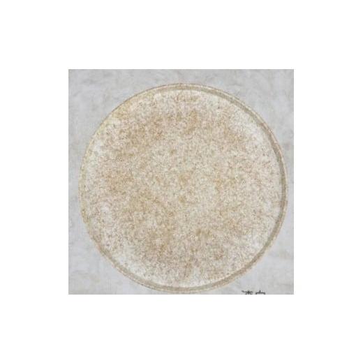 ふるさと納税 陶磁器・漆器・ガラス 和歌山県 高野町 木製 丸トレイ 乱糸(マット仕上げ)漆白[NF67] 漆白