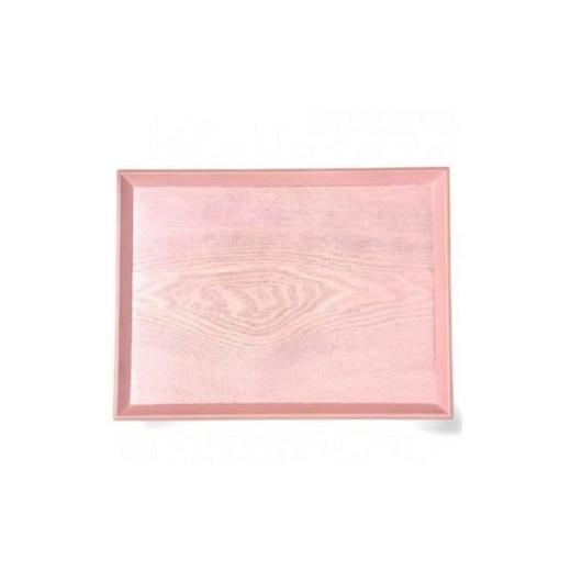 ふるさと納税 陶磁器・漆器・ガラス 和歌山県 高野町 長手トレイ 桜色[NF89] 桜色