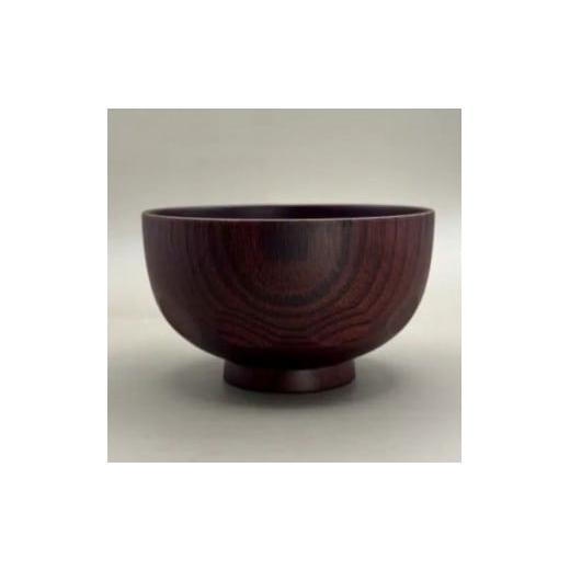 ふるさと納税 陶磁器・漆器・ガラス 和歌山県 高野町 弧汁椀 朱[NF96] 朱