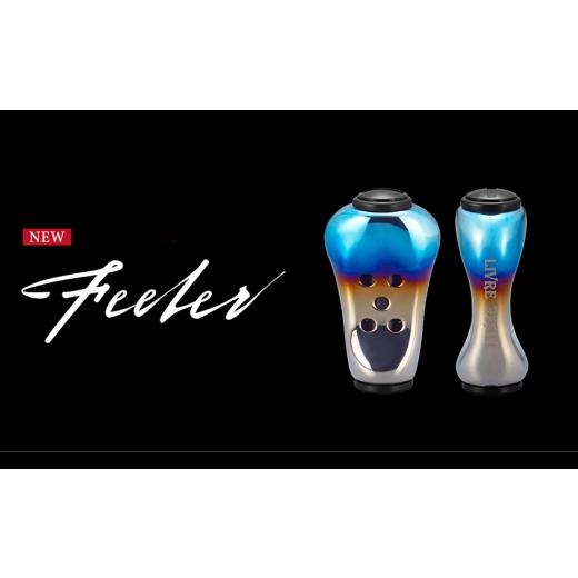 ふるさと納税 フィッシング 三重県 亀山市 ファイヤー×ブラック LIVRE リブレ Feeler フィーラーノブ 1個 (カスタムノブ)/ 釣具 釣り具 フィッシング ハ…