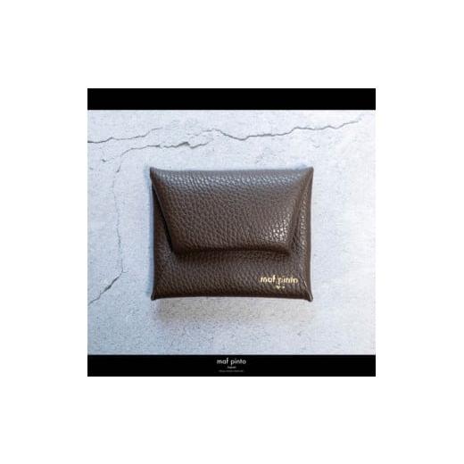 ふるさと納税 財布 福岡県 大川市 maf pinto (マフ ピント) ミニ財布 コンパクト ウォレット 小型 小銭入れ カードケース レザー 本革 62チョコレート チョコ…