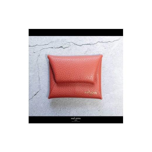 ふるさと納税 財布 福岡県 大川市 maf pinto (マフ ピント) ミニ財布 コンパクト ウォレット 小型 小銭入れ カードケース レザー 本革 56フレッシュレッド フ…