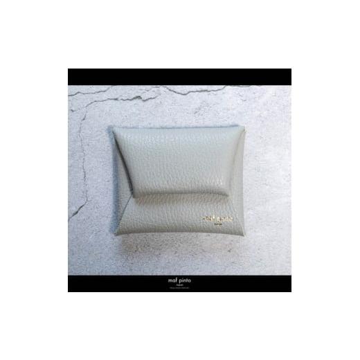 ふるさと納税 財布 福岡県 大川市 maf pinto (マフ ピント) ミニ財布 コンパクト ウォレット 小型 小銭入れ カードケース レザー 本革 51ライトグレー ライト…