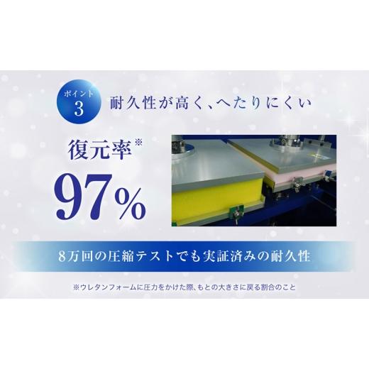 ふるさと納税 タオル・寝具 滋賀県 豊郷町  期間限定 生活応援 アキレス 体圧分散高反発マットレス ダブル カーキ 厚さ8cm 180N 硬め 三つ折り 日本製 マット…の画像