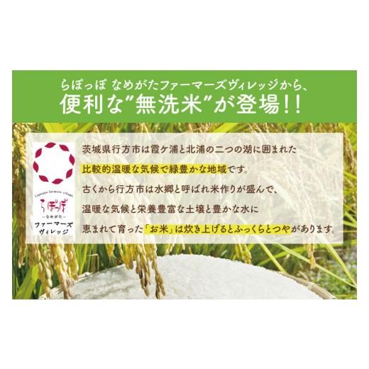 ふるさと納税 無洗米 茨城県 行方市  数量限定 令和7年産 人気の個包装でお届け 茨城県産 極上 コシヒカリ10kg(無洗米)｜米 お米 こしひかり コシヒカリ らぽ…の画像