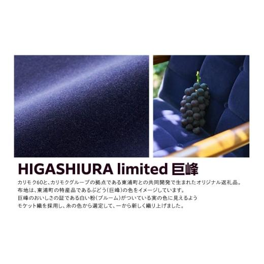ふるさと納税 家具 インテリア・寝具・収納 愛知県 東浦町  カリモク60 HIGASHIURA limited ハーフクッション 巨峰の画像