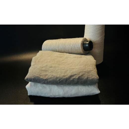 ふるさと納税 タオル・寝具 フェイスタオル 佐賀県 吉野ヶ里町 柔らか加工のリネン100%のフェイスタオル2枚(2色)セット 吉野ヶ里町/どんどん良くなる FCF0…