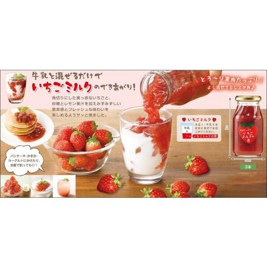 ふるさと納税 果汁飲料 愛知県 名古屋市 果肉たっぷりいちごミルクの素 5倍希釈 960g 320g×3本